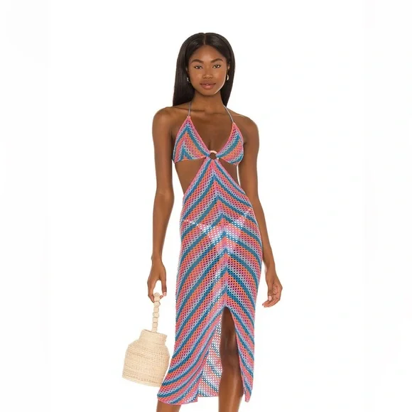 white christmas dresses Reformation Oriana Silk Maxi Dress – The Closet New York main image 0
